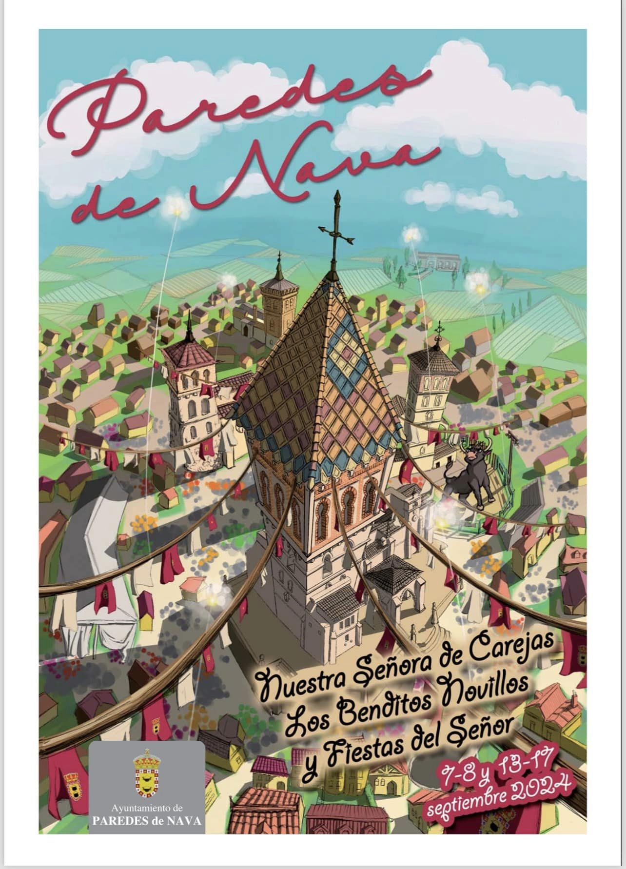 Nuestra Señora de Carejas y Fiestas del Señor o Benditos Novillos 2024 Paredes de Nava